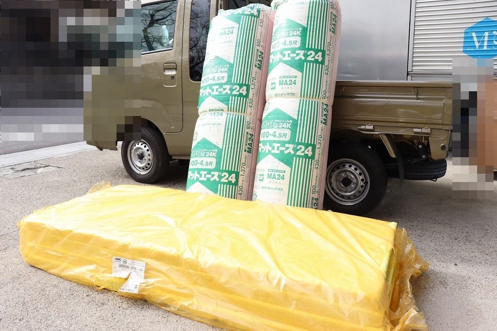 【引取限定】新品◆3241◆旭ファイバーグラス他◆断熱材◆マットエース24◆グラスウール断熱材◆MA24◆UB60H805