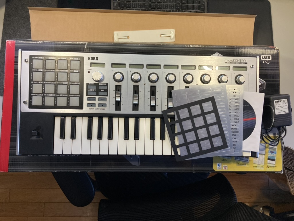 MC-1 | microKONTROL KORG MIDI コルグ Korg MIDIキーボード KORG