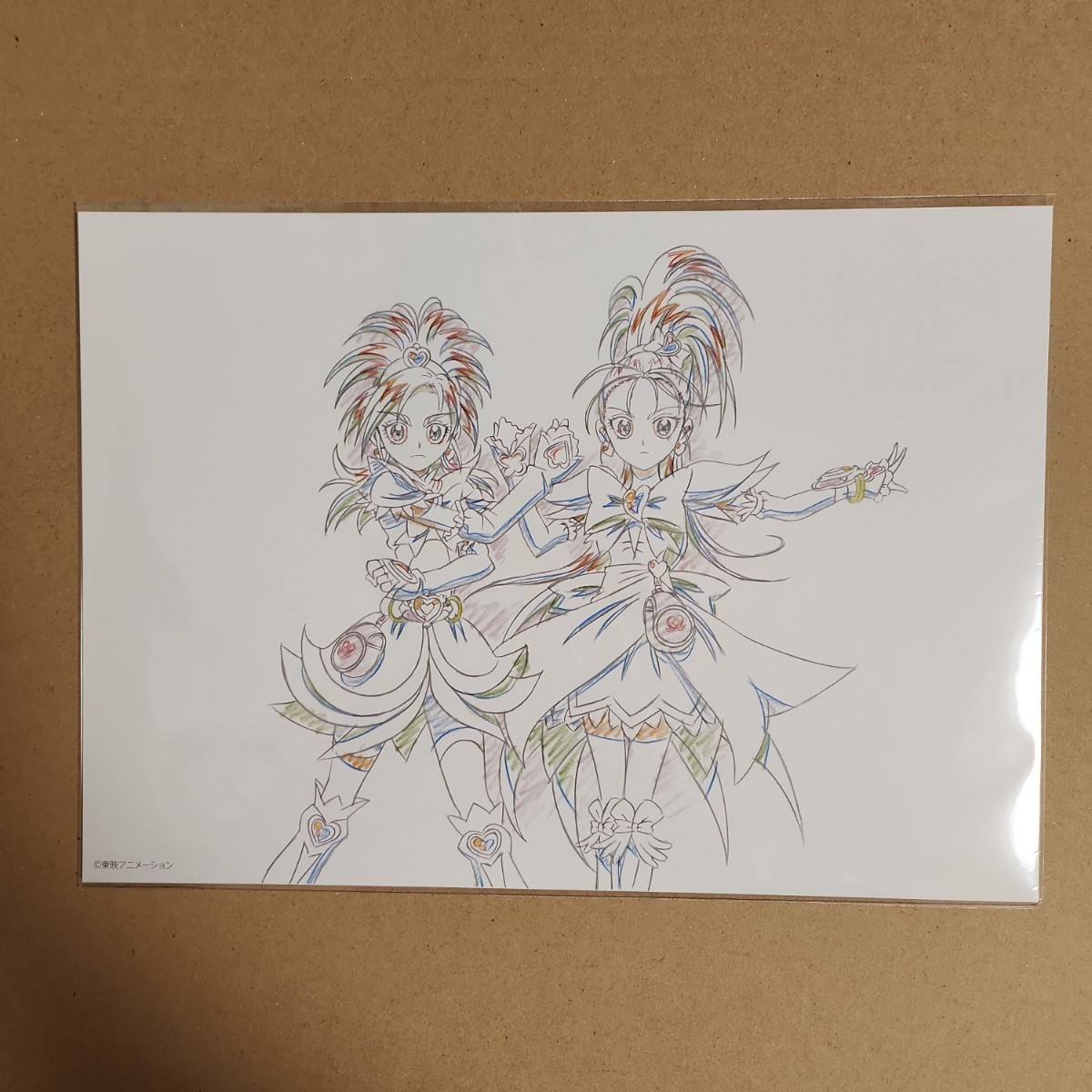 プリキュア プリティストア A4 複製原画 ふたりはプリキュアSplashStar 
