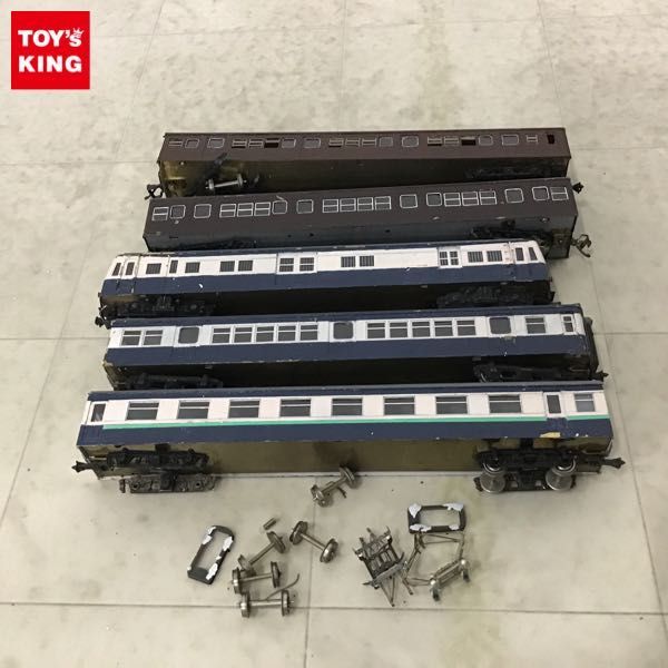 1円〜 ジャンク メーカー不明 HOゲージ 鉄道模型 通勤電車 他