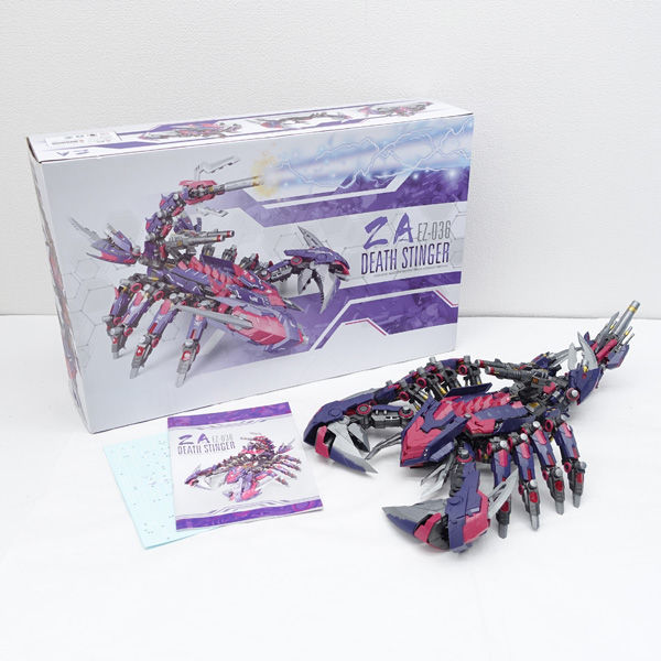 ★ 1/72 ZOID ゾイド DEATH STINGER ZA デススティンガー 中古 中国製 ※組立品 ※現状販売品 ※ジャンク品 EZ-036 (0220476427)