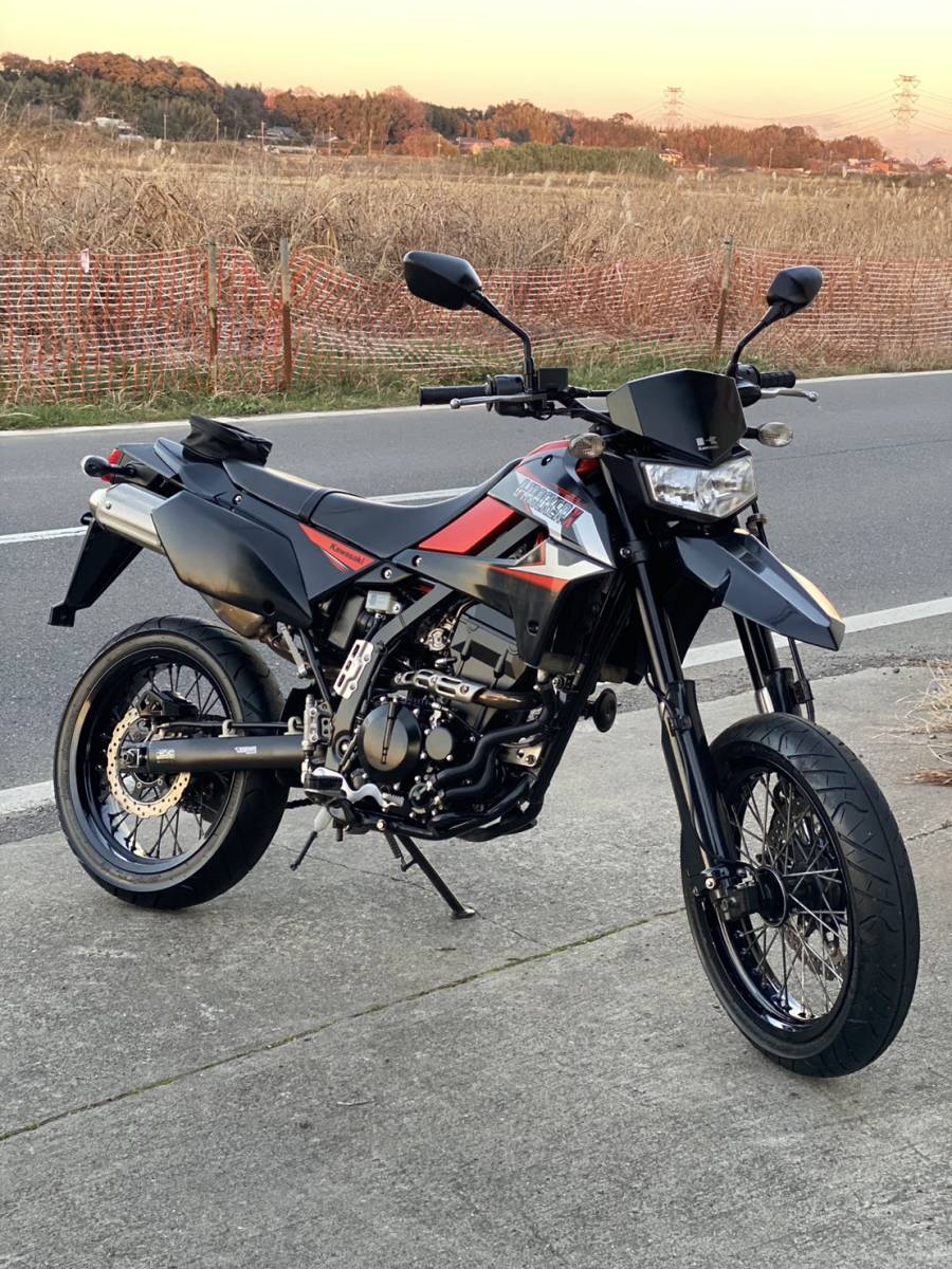 DトラッカーX　LX250V Fi　2015年式 カワサキDトラッカーX☆年式 2015 D-TRACKER X19505㎞☆LX250V ☆千葉