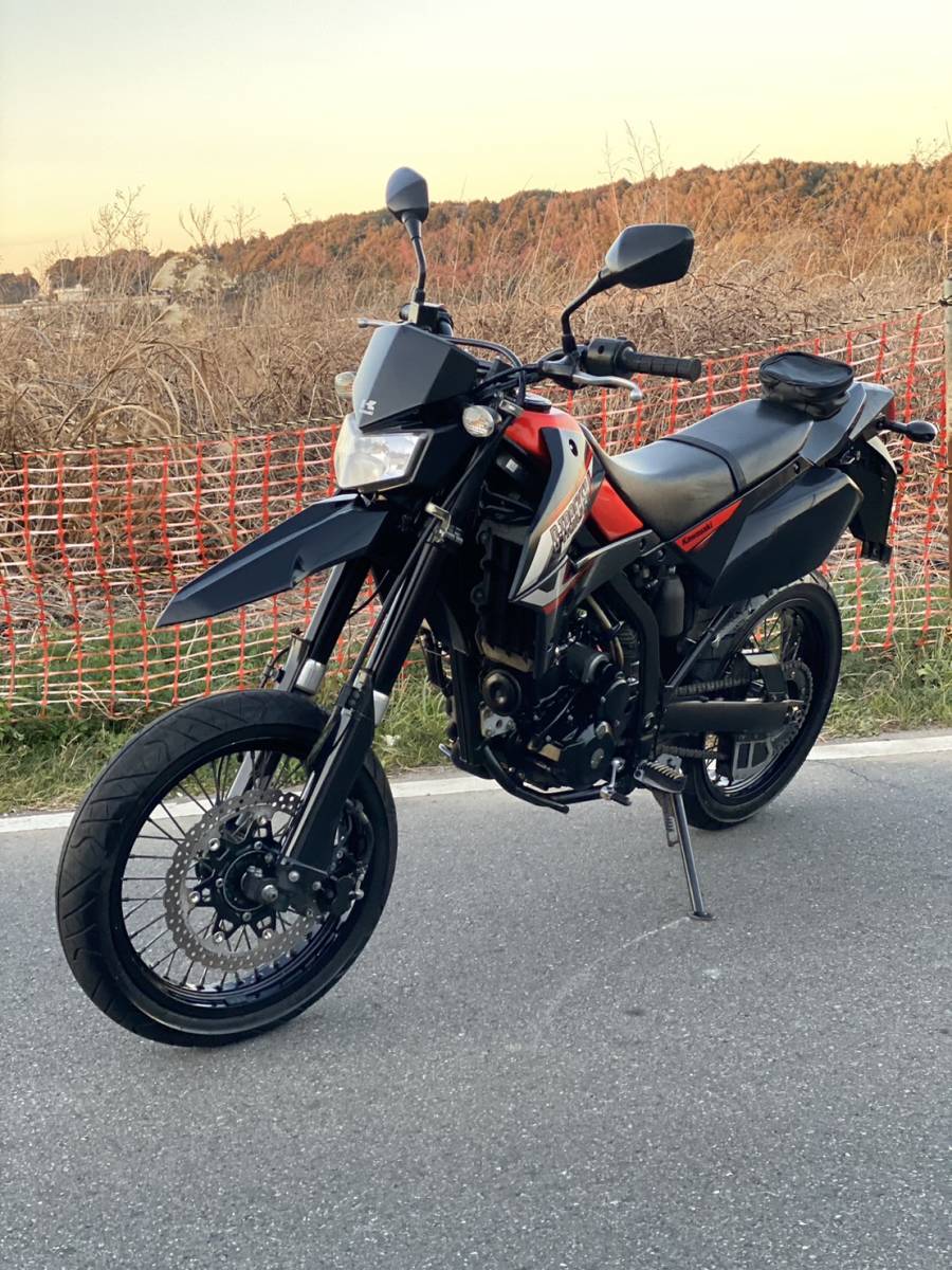 カワサキDトラッカーX☆年式 2015 D-TRACKER X19505㎞☆LX250V ☆千葉
