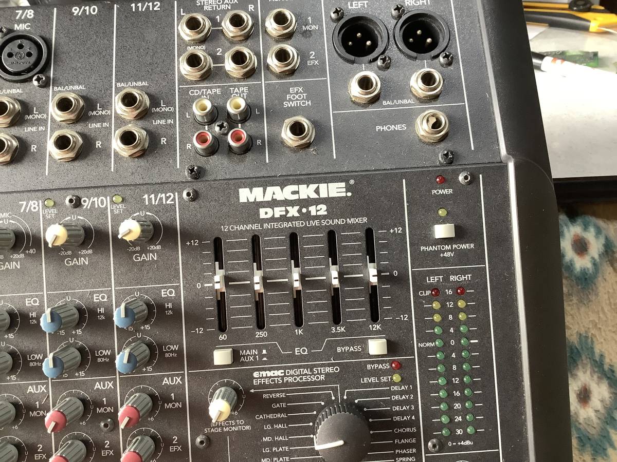 Mackie PROFX8 アナログミキサー ジャンク ジャンク Mackie マッキー