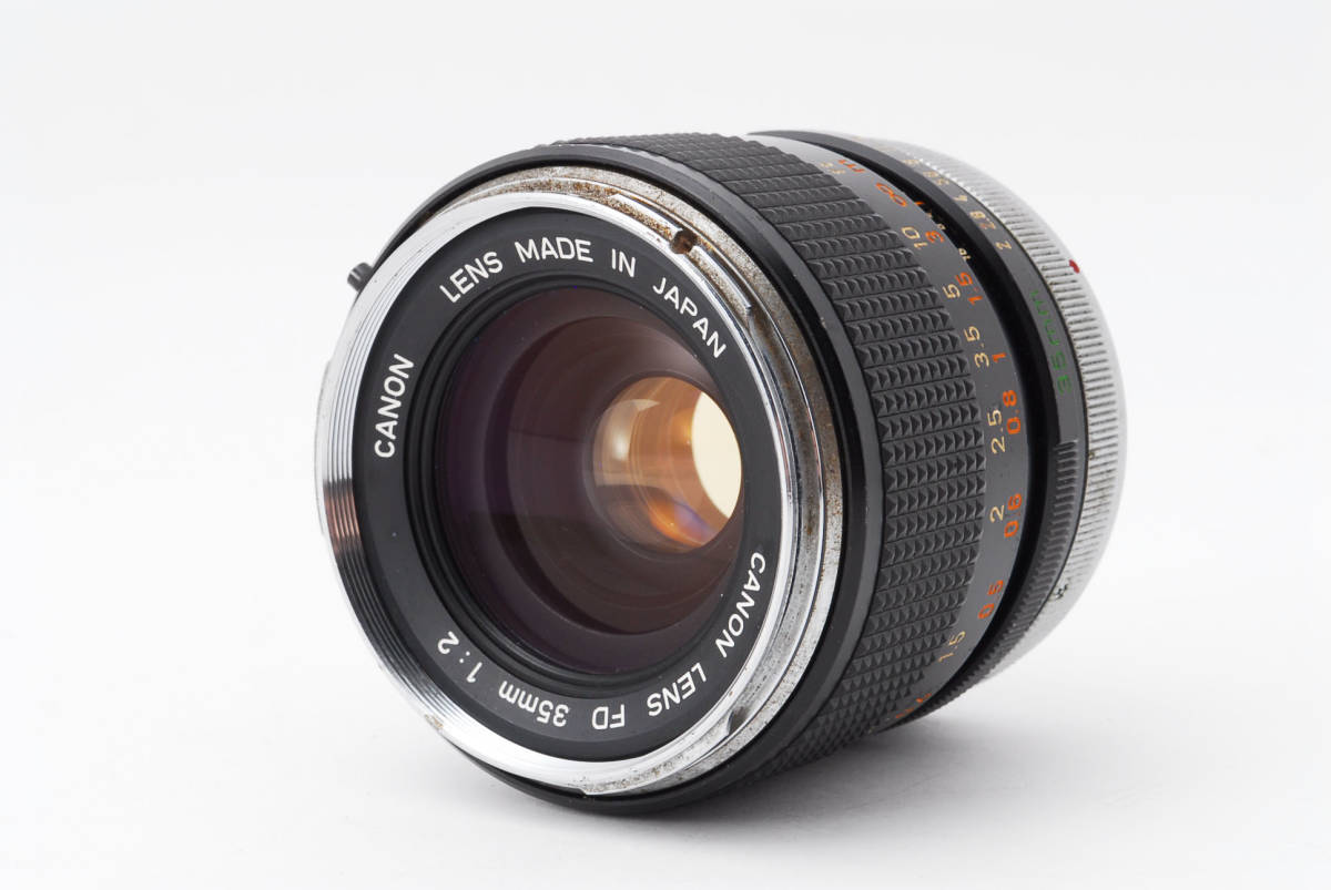 FD Canon 35mm F2 SSC 希少 凹 Oマーク 221｜Yahoo!フリマ（旧 Lens マーク
