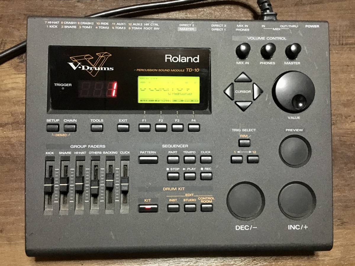 ローランド VDrnms TD-10 サウンドモジュール ジャンク扱い Roland 