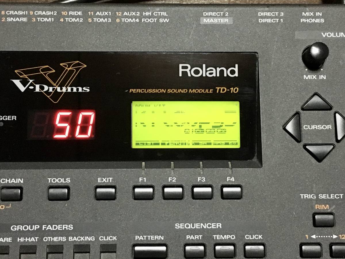 ローランド VDrnms TD-10 サウンドモジュール ジャンク扱い Roland 