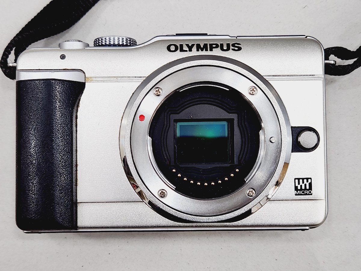 △ジャンク OLYMPUS PEN E-PL1 14-42mm ダブルズームキット オリンパス