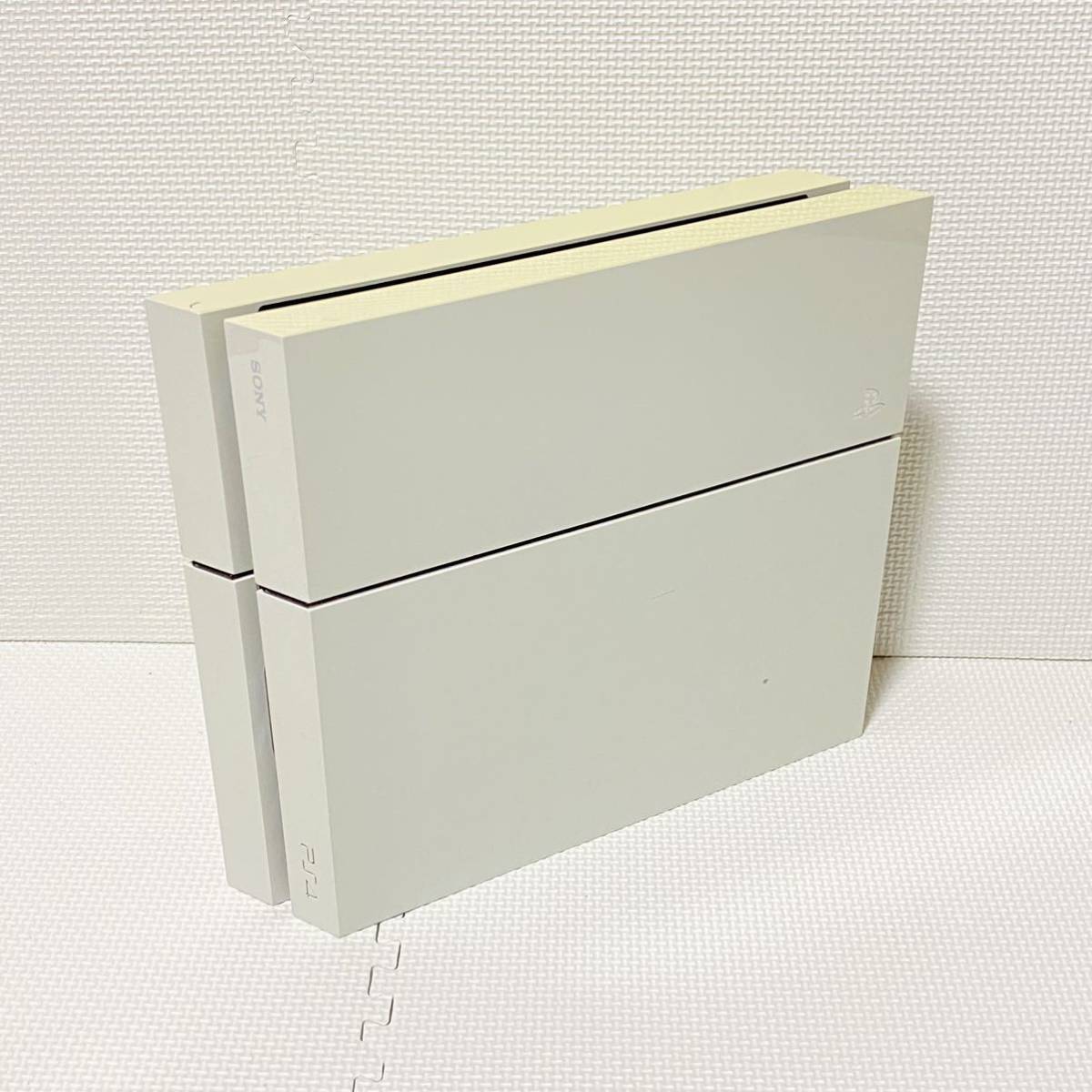 1円☆ PS4 500GB CUH-1100A FW:11.00 グレイシャーホワイト SONY プレステ4 初期型 本体 PlayStation プレイステーション 