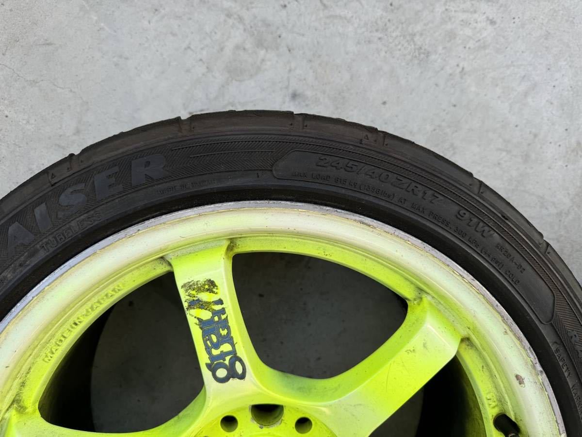 レイズ RAYS グラムライツ 57D 17インチ 9J PCD114.3