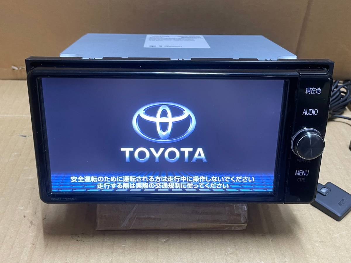 トヨタ純正 NSZT-W66T (08605-00A50) 2016年地図データ DVD SD