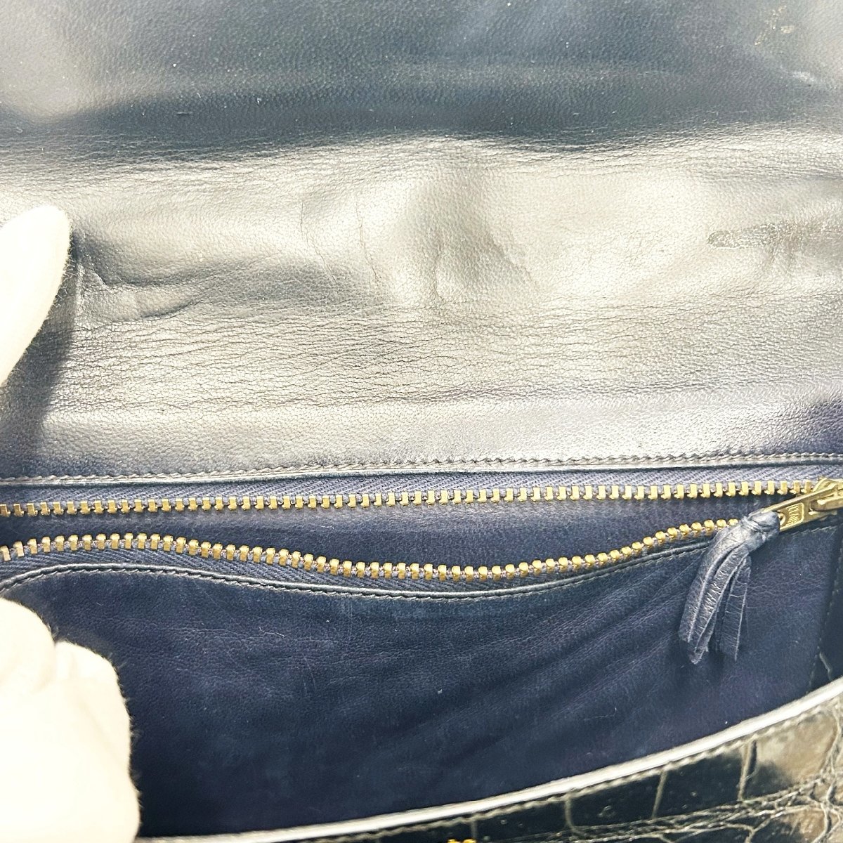1円スタート 訳あり品 HERMES エルメス コンスタンス 〇K刻印 クロコダイル ブラック ショルダーバッグ 209422(その他)｜売買 ...