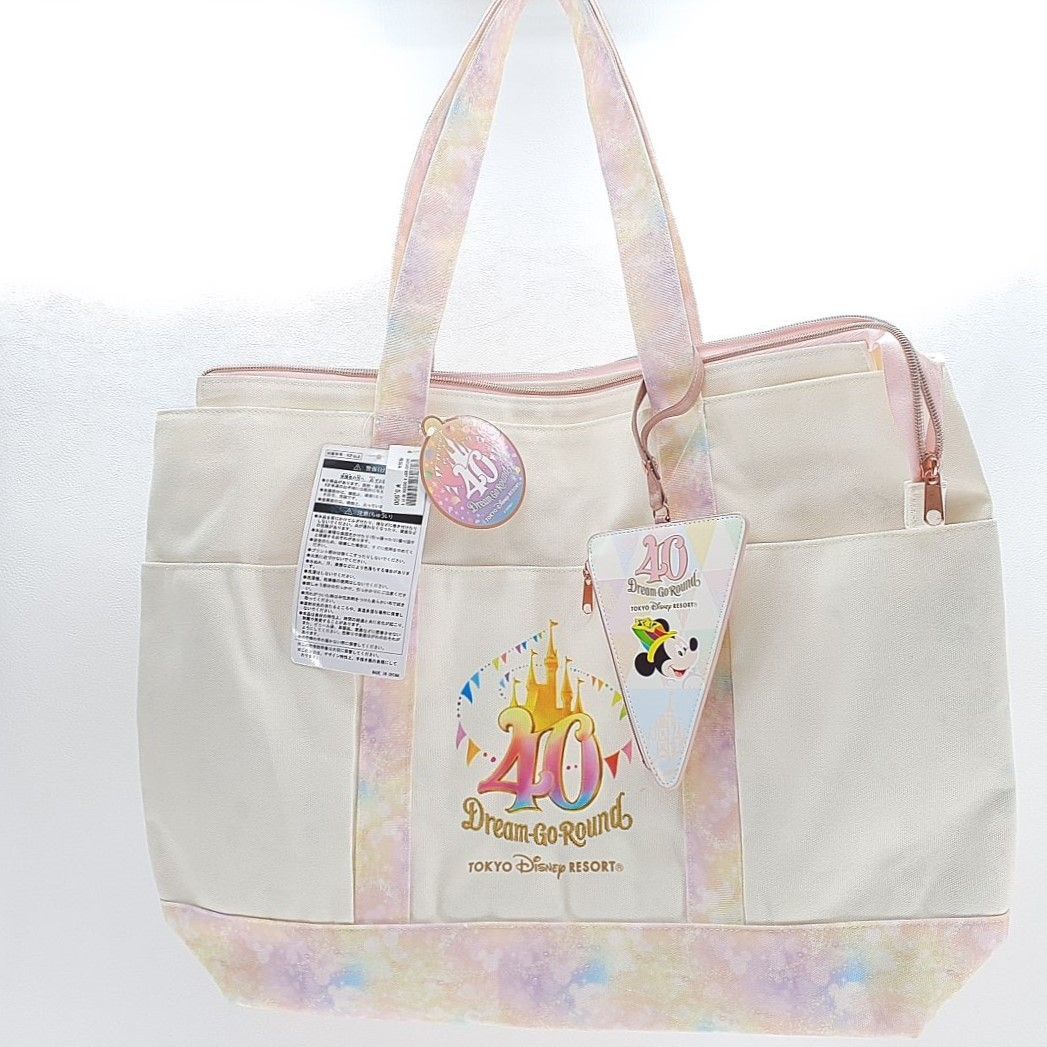 東京ディズニーリゾート40周年 ドリームゴーラウンド トートバッグ