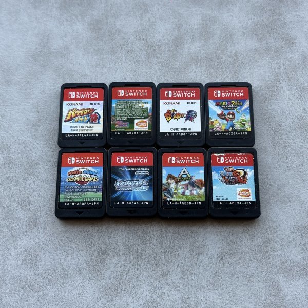 福袋】8本 ニンテンドー スイッチ ソフトのみ 動作品 Nintendo Switch  