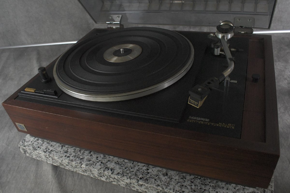 MICRO マイクロ精機 MR-611 ターンテーブル レコードプレーヤー【現状