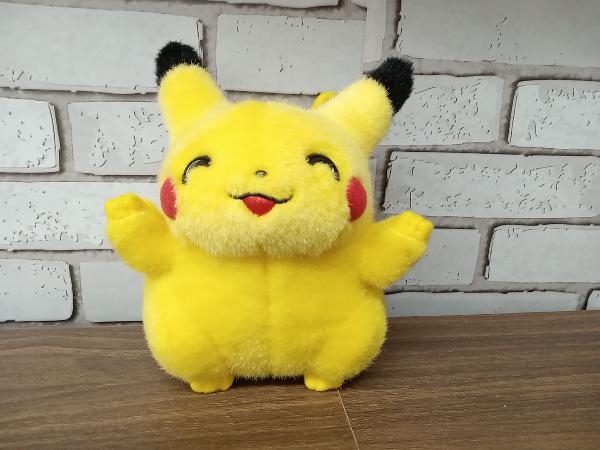 TOMY トミー ポケットモンスター ぬいぐるみ 初期 ピカチュウ 笑顔