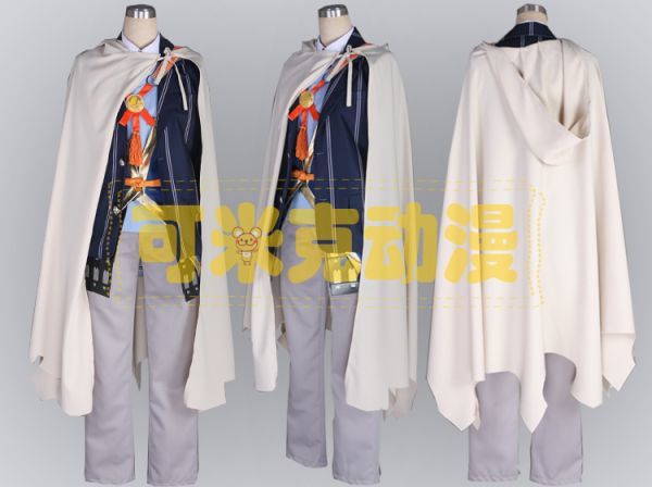 xd916工場直販 高品質 実物撮影 刀剣乱舞 ONLINE（とうらぶ） 刀剣男士 山姥切国広 常服 コスプレ衣装_2