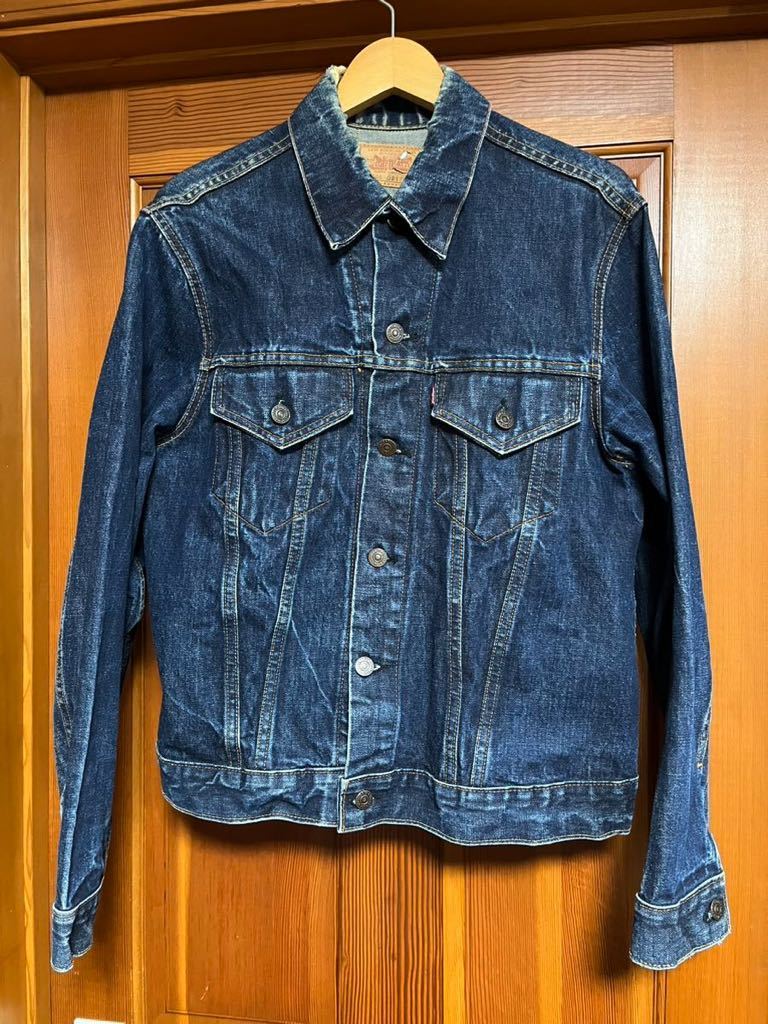 送料無料 60s 濃紺 リーバイス 70505 4th bige サイズ42 ヴィンテージG