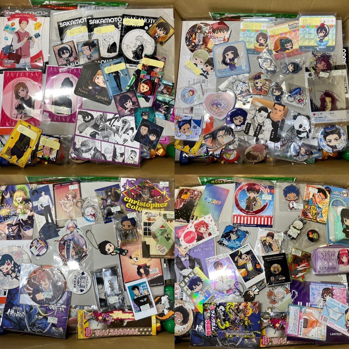 S②超大量グッズまとめ売り　美少女　乙女系 缶バッジ　鬼滅の刃 東リべ　刀剣乱舞 呪術廻戦　うたプリ　あんスタ ツイステ　五等分の花嫁_6