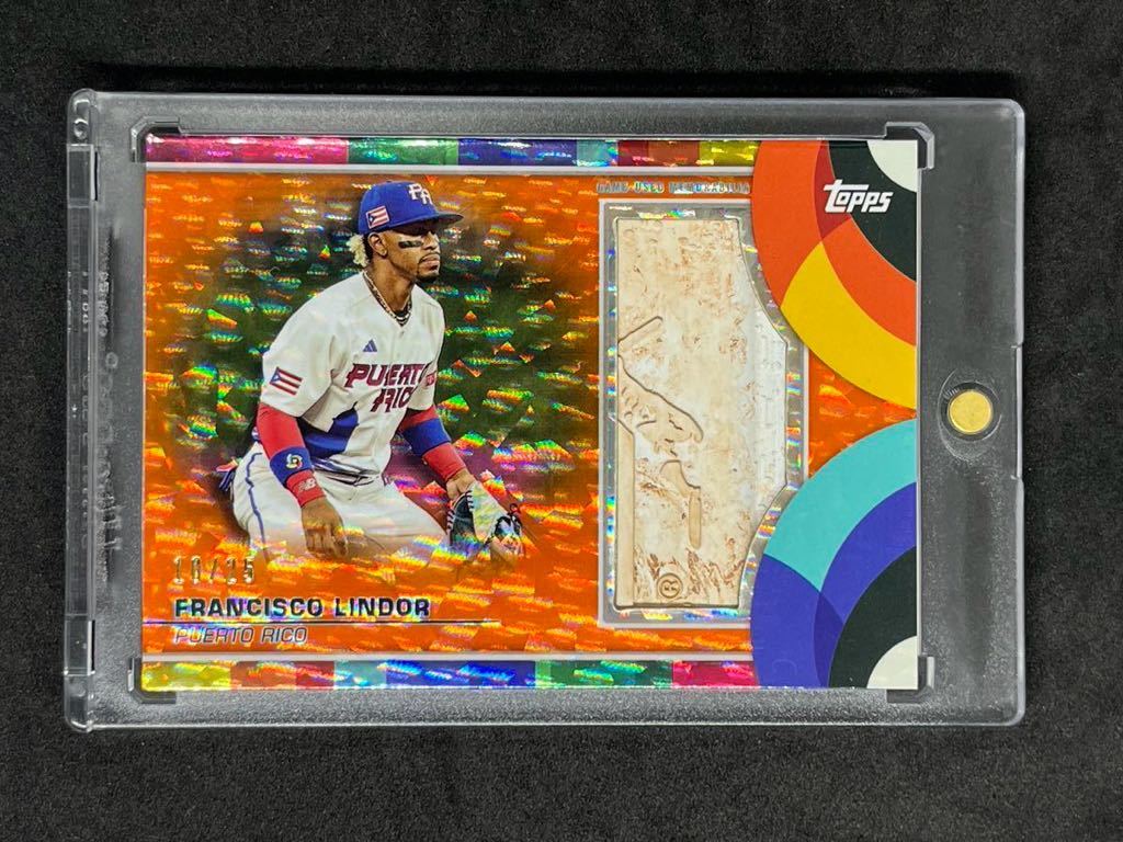 フアンソト　 25枚限定レリックオート　Topps 2023 WBC 25枚限定 2023 Topps World Baseball Classic Francisco Lindor WBC