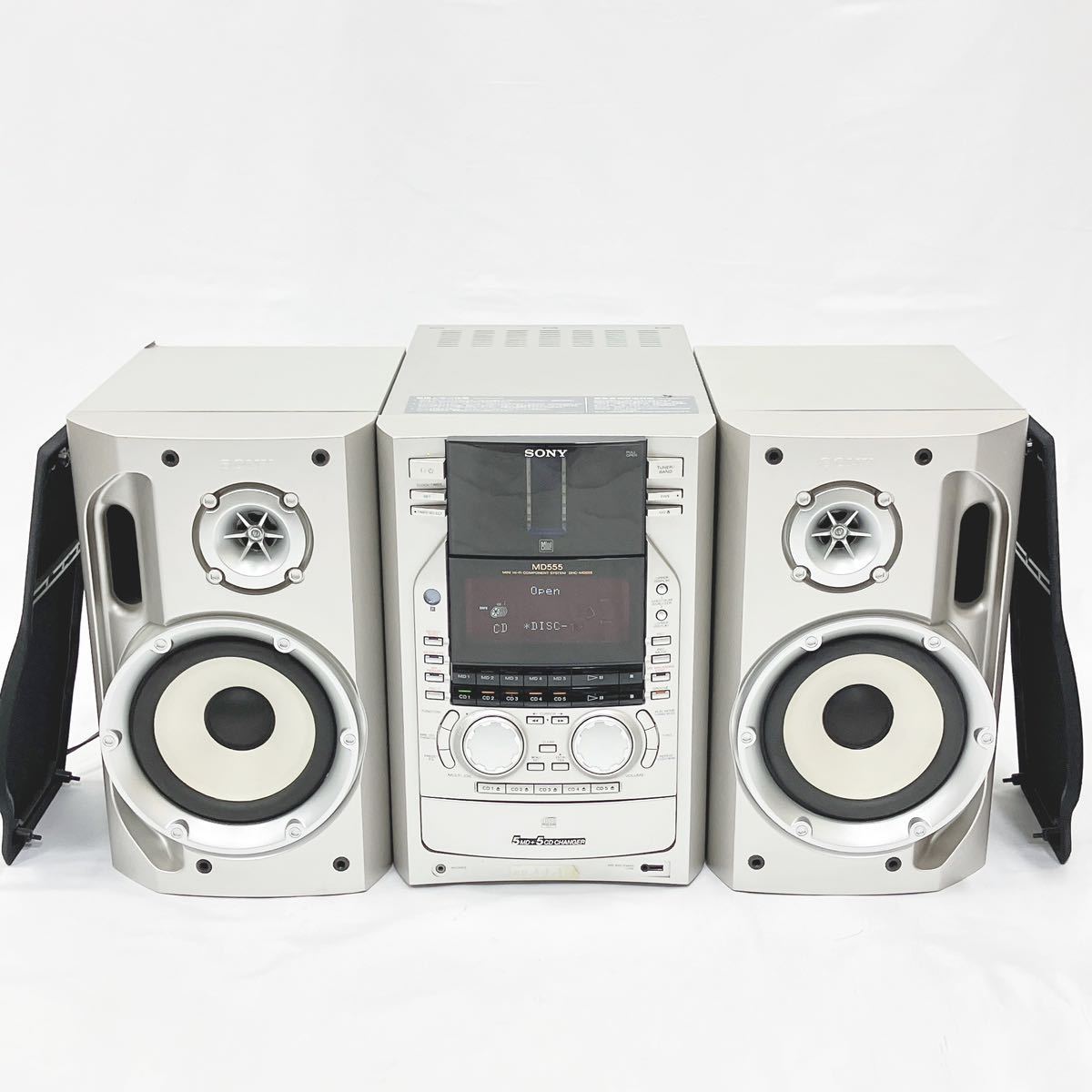 SONY ソニー MDシステムコンポ HCD-MD555 5枚CDチェンジャー 5枚MD