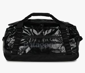 美品　パタゴニア patagonia バッグ ダッフルバッグ ボストンバッグ ブラック 黒ホール