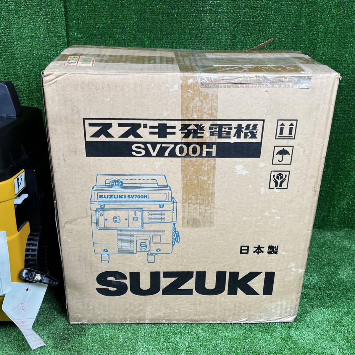 6-378】未使用 SUZUKI/スズキ ポータブル ガソリン発電機 SV700H 60Hz
