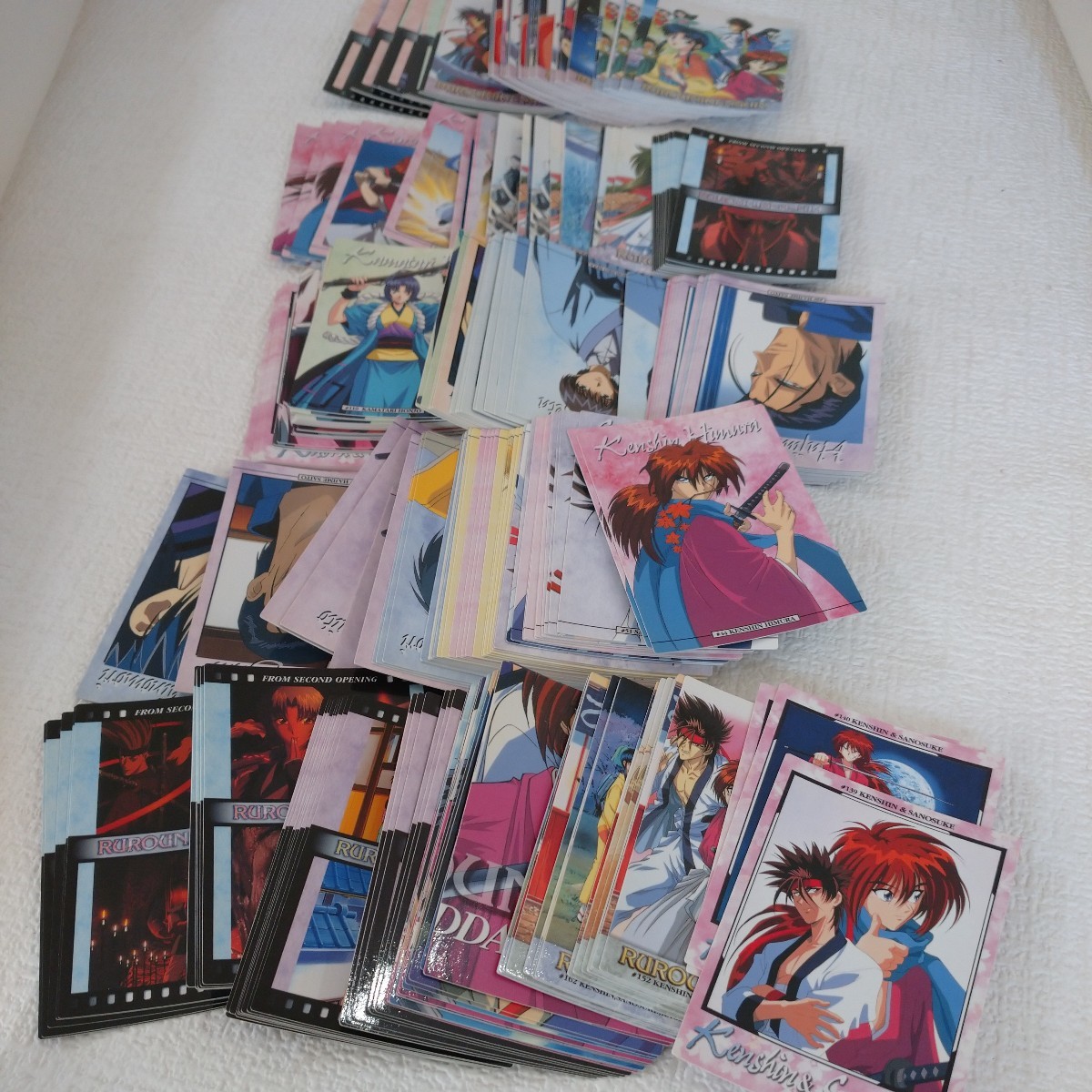 a4 カード まとめて バンプレスト カードダス マスターズ るろうに剣心