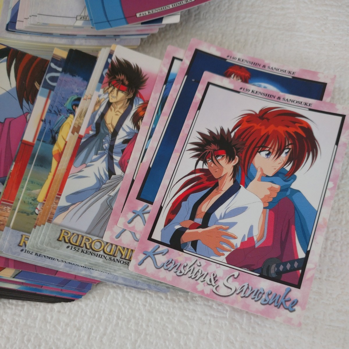 a4 カード まとめて バンプレスト カードダス マスターズ るろうに剣心