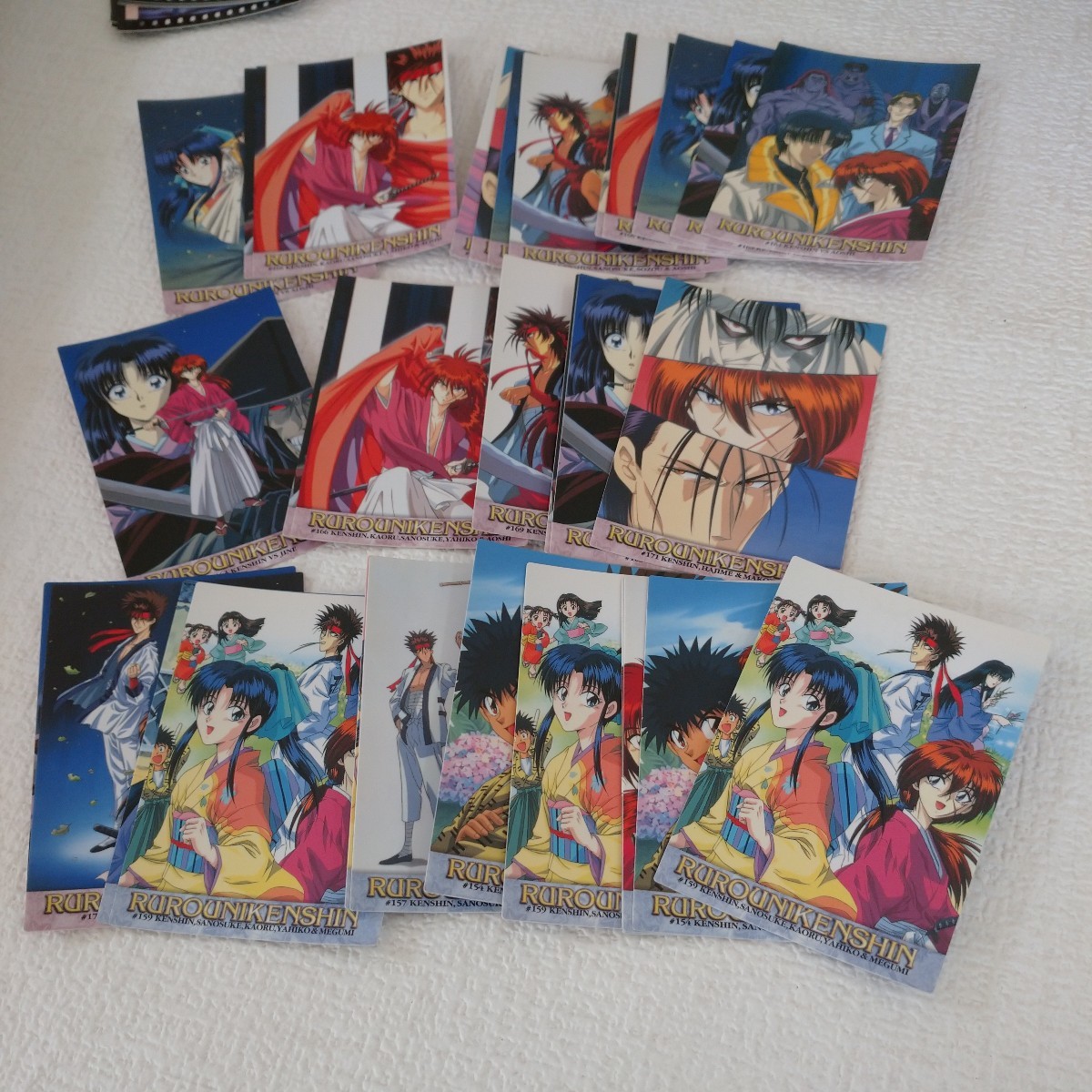 a4 カード まとめて バンプレスト カードダス マスターズ るろうに剣心