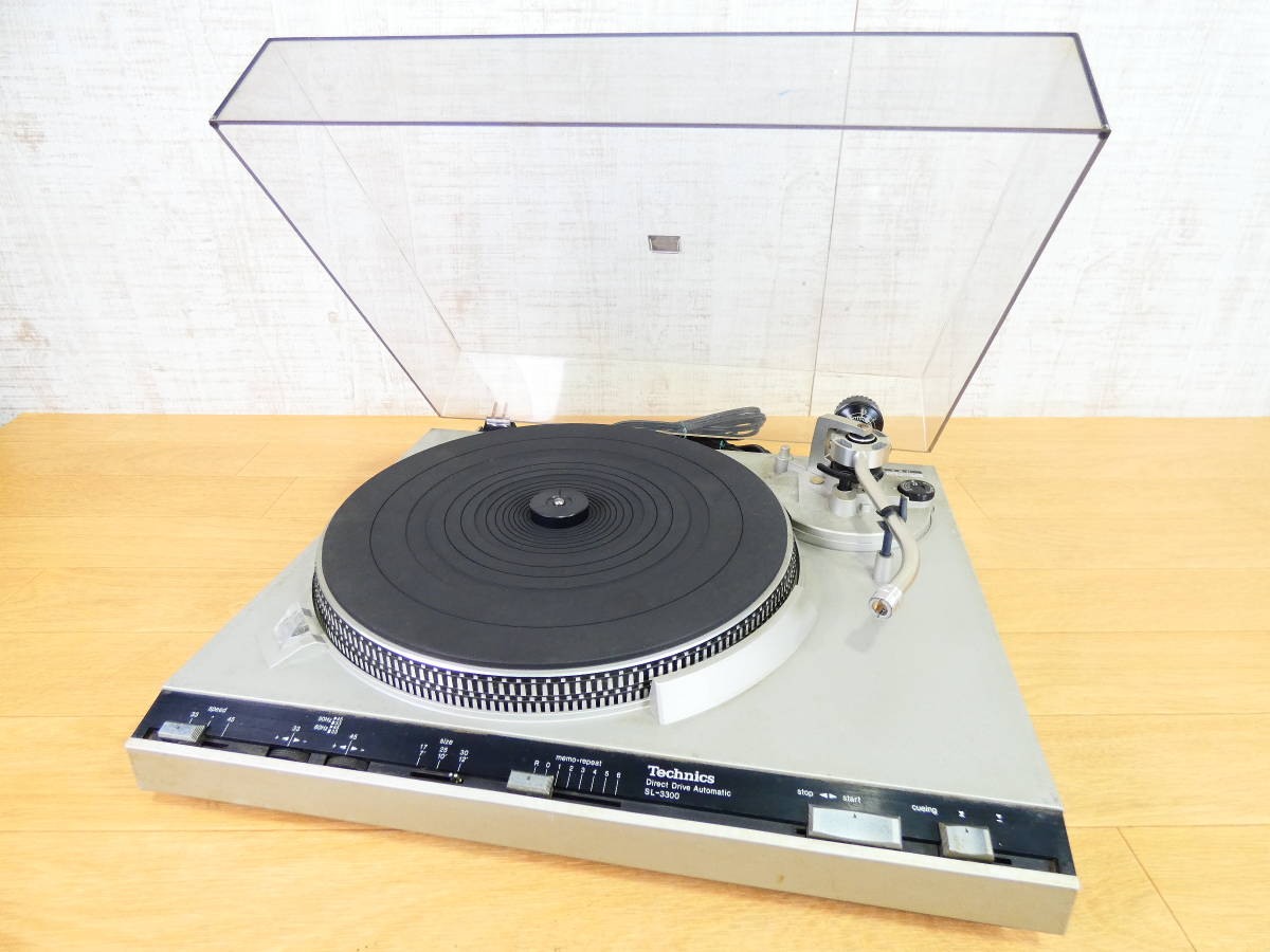 Technics テクニクス SL-3300 ターンテーブル/レコードプレーヤー 音響 