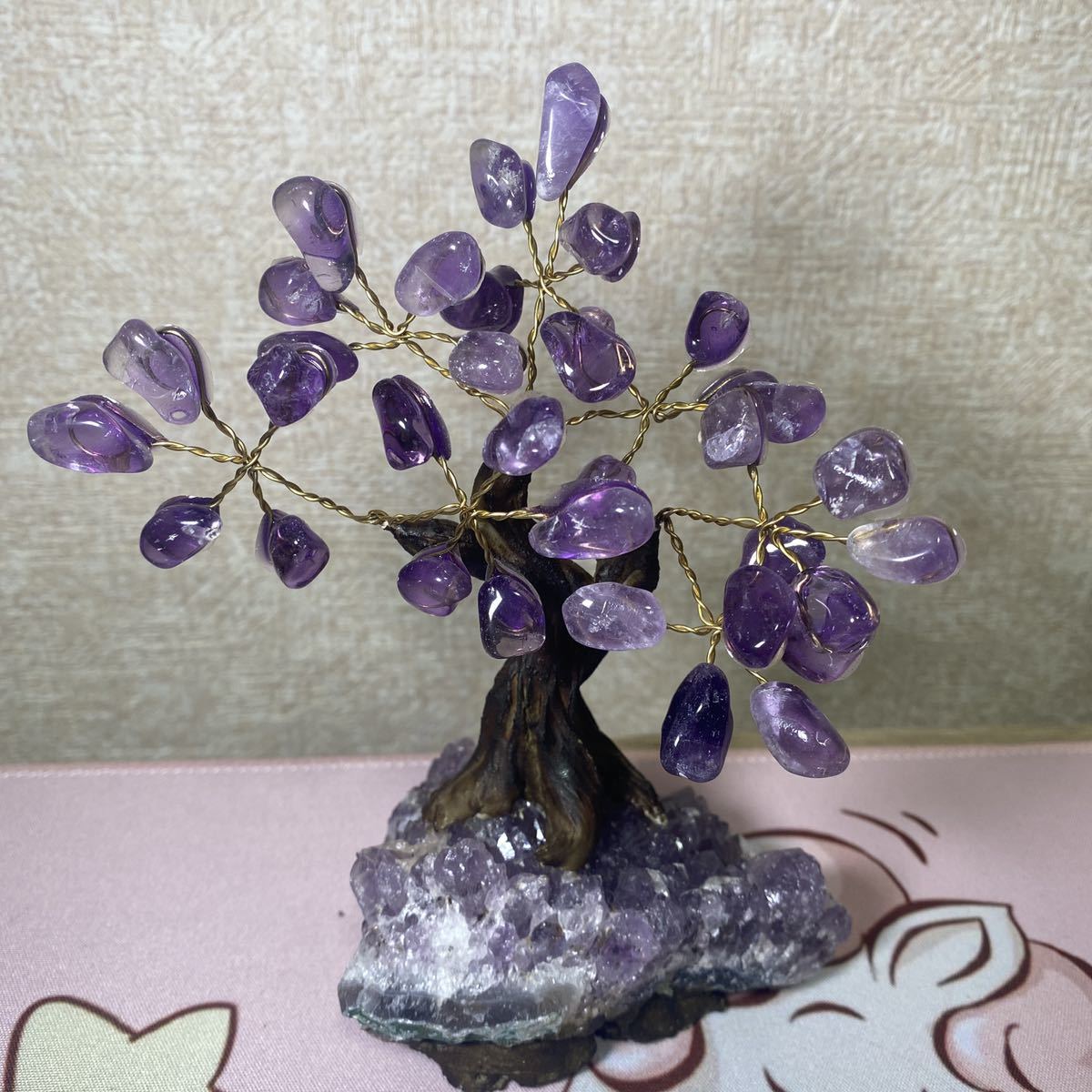 シトリン 黄水晶 置物 招財樹 金のなる木 : | 安い商品を通販サイト