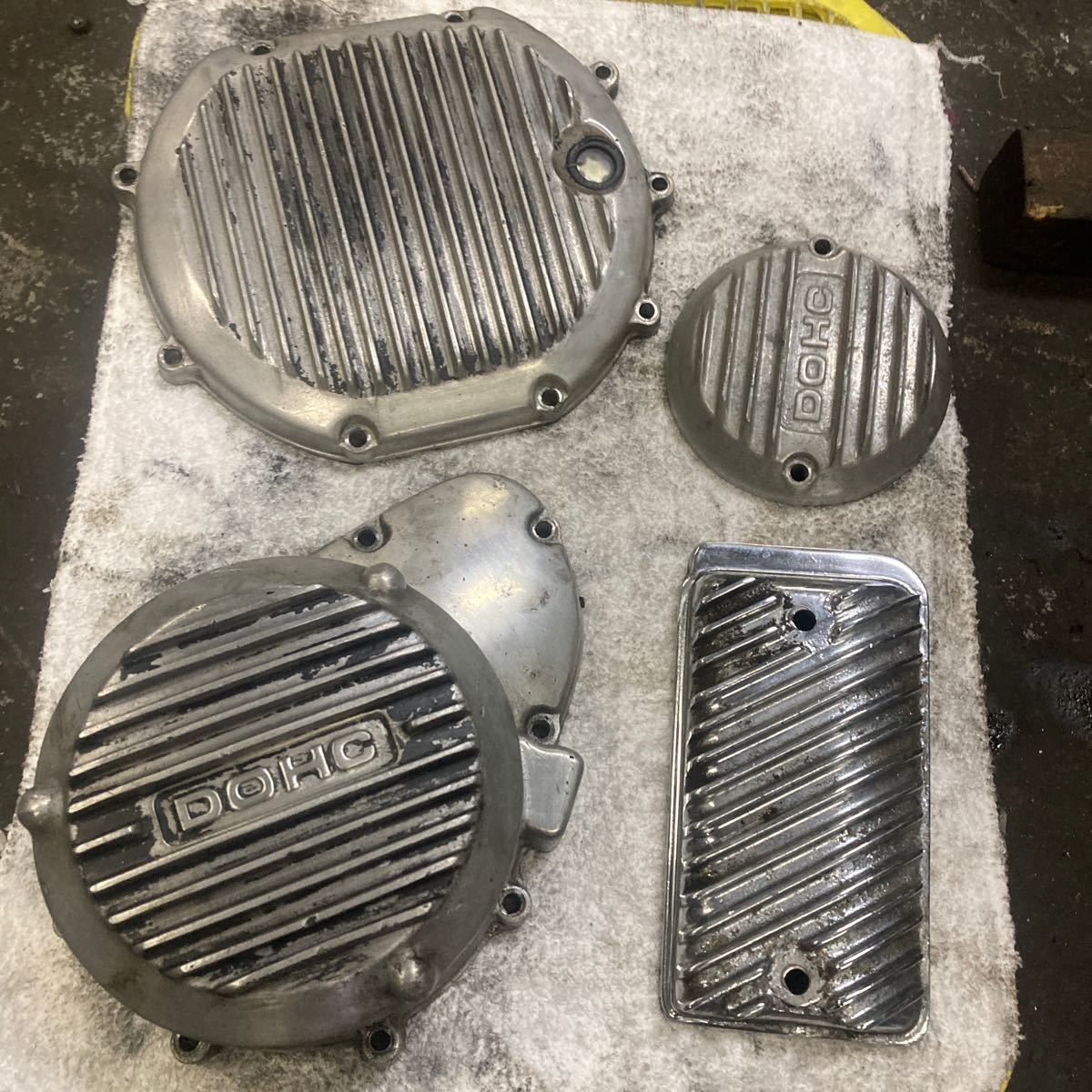 Z1 Z2 KZ900 KZ1000 ジェネレーターカバー クラッチカバー ポイント
