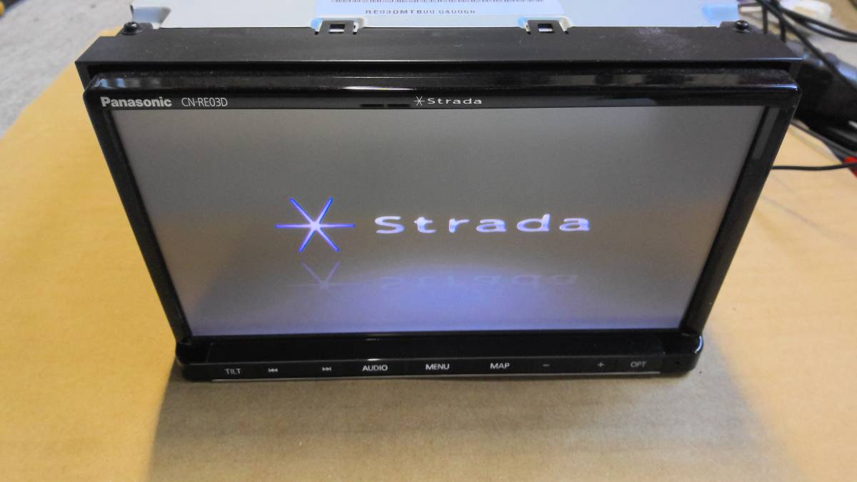 Panasonic Strada CN-RE03D メモリーナビ 中古品(メモリーナビ)｜売買