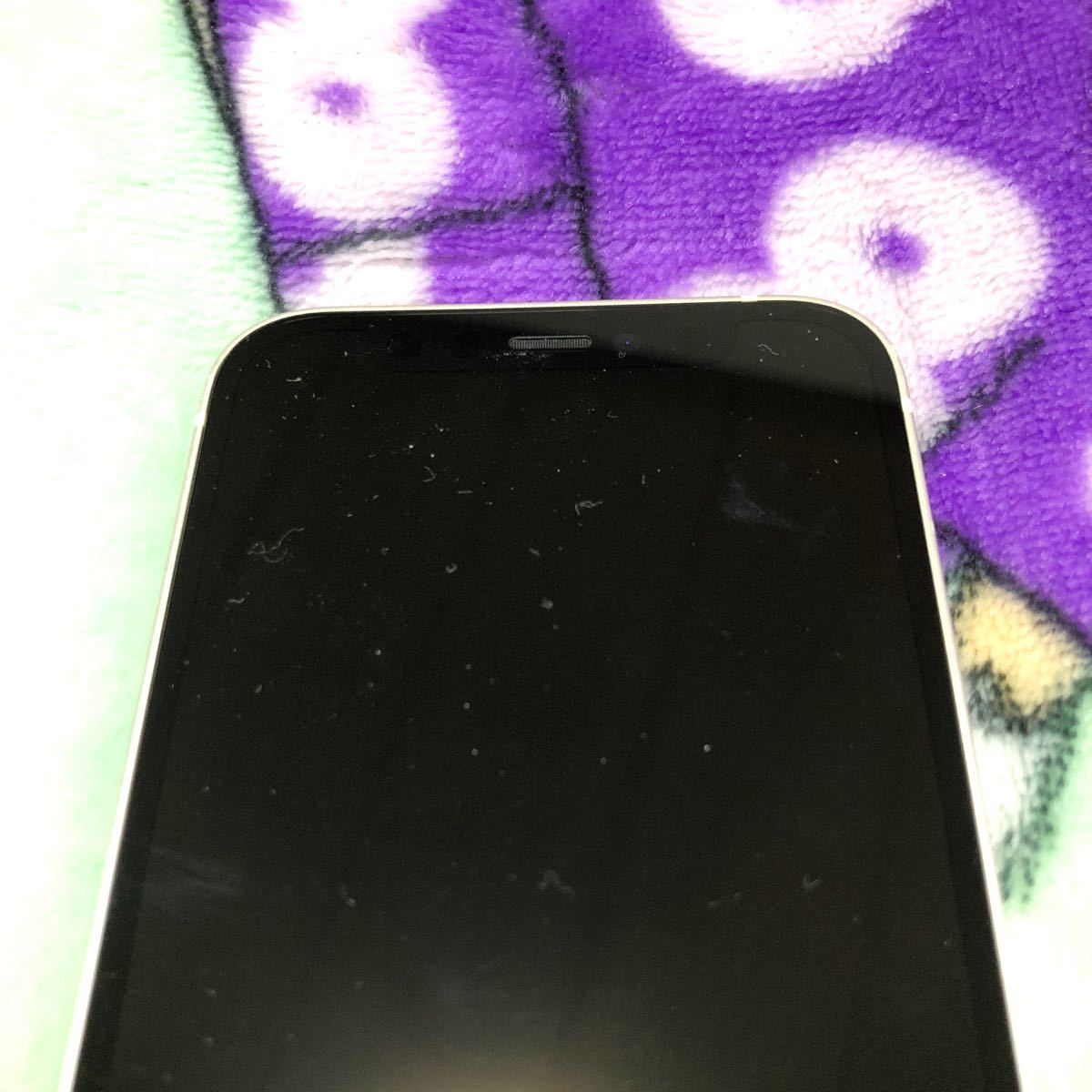 1円〜 SIMフリー iPhone12mini ホワイト 128GB 判定○ 送料無料