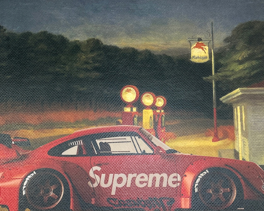 世界限定100枚 DEATH NYC PORSCHE ポルシェ RWB 993 SUPREME Dismaland