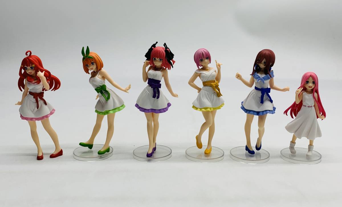 ジャンク 五等分の花嫁 ミニフィギュア まとめ売り 一花 二乃 三玖 