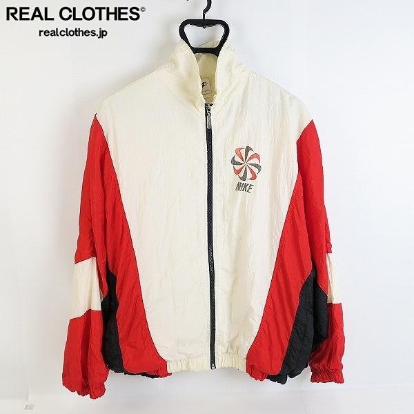 ☆NIKE/ナイキ 90s 風車ロゴ ナイロンジャケット /060(ナイキ)｜売買 