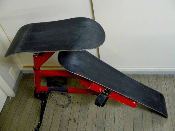 中古】GIANT バイクボード mosh BB 赤 スノースクート 