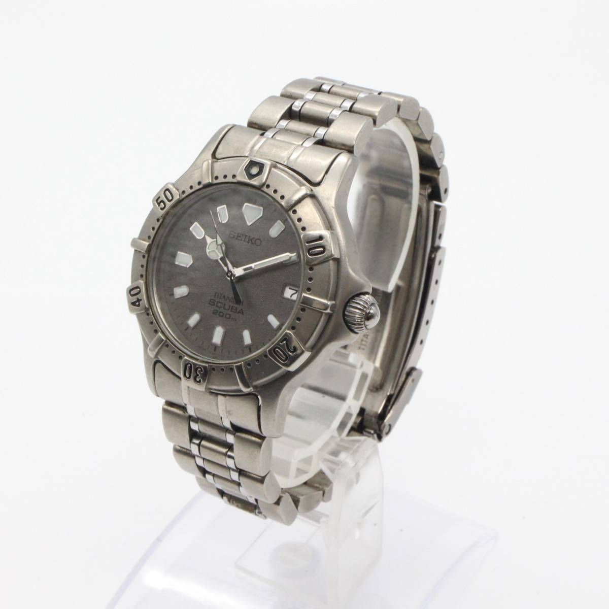 SEIKO SCUBA 200m 7N35-6100 電池交換済み ダイバーズ 電池交換済み 【SEIKO セイコー】7N35-6100 スキューバ SCUBA 200M