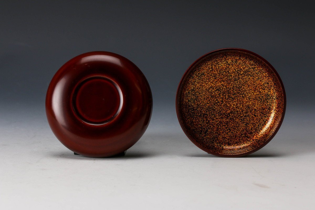 【佳香】岩倉秀麿呂 竹白檀塗香合 共箱 栞 茶道具 本物保証_8