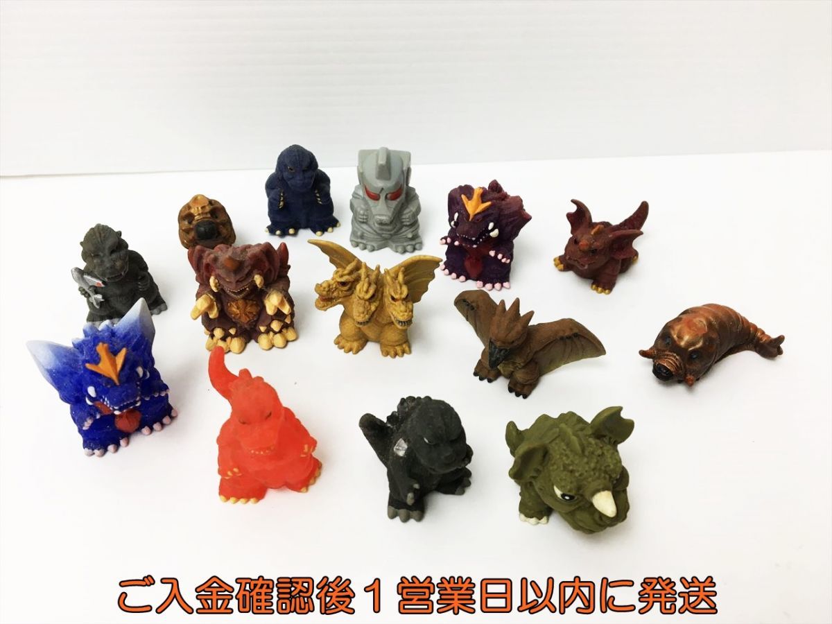 1円】ゴジラ 指人形 まとめ売り セット 未検品ジャンク キングギドラ