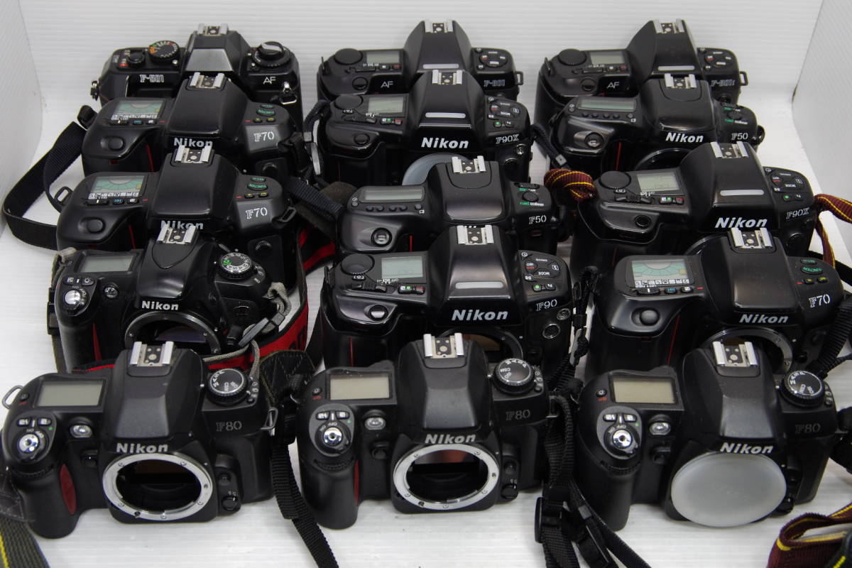 ☆作動未確認ジャンク☆ニコン Nikon AF一眼レフカメラ15台セット ※F50 