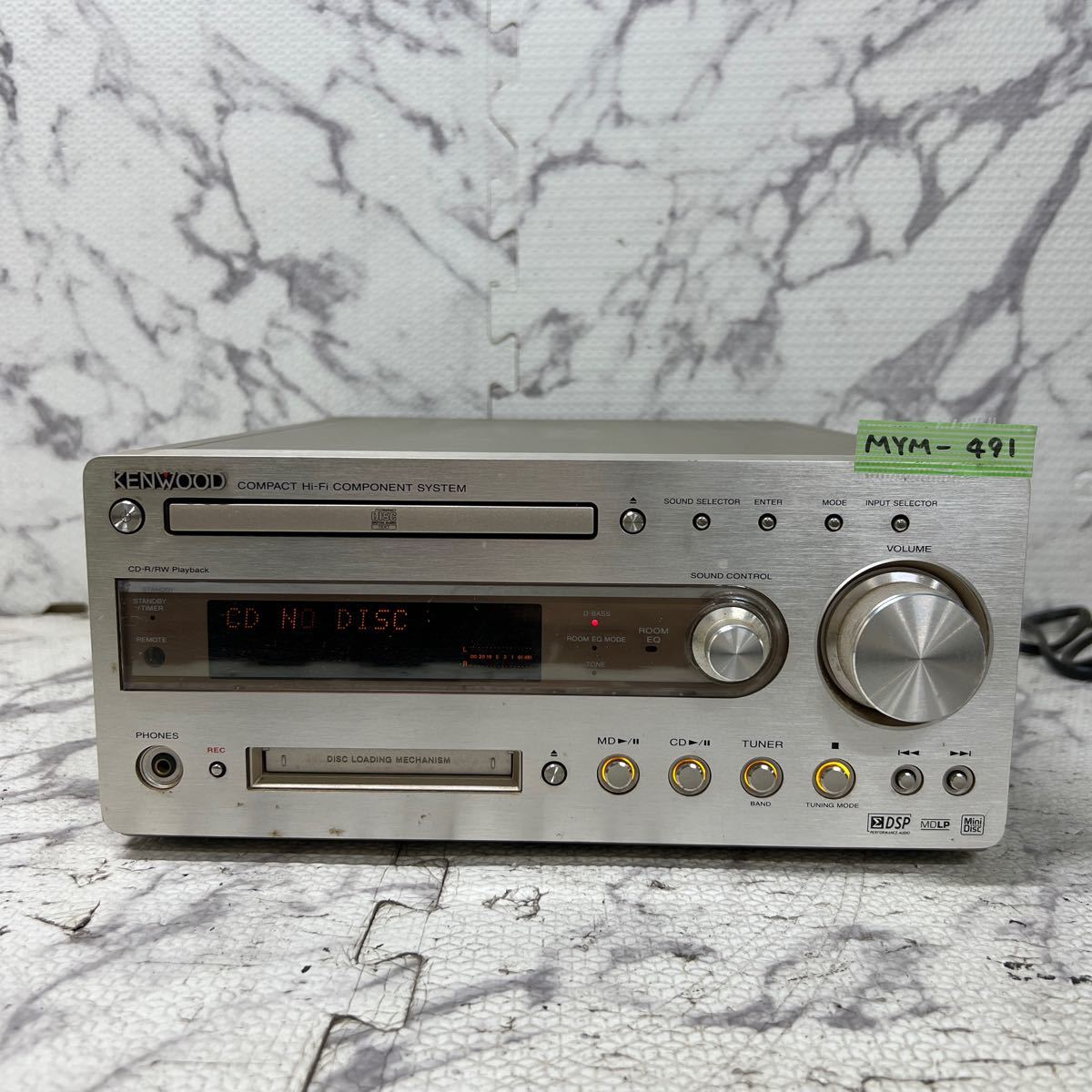 MYM-491 激安 KENWOOD COMPACT Hi-Fi COMPONENT SYSTEM R-K700 