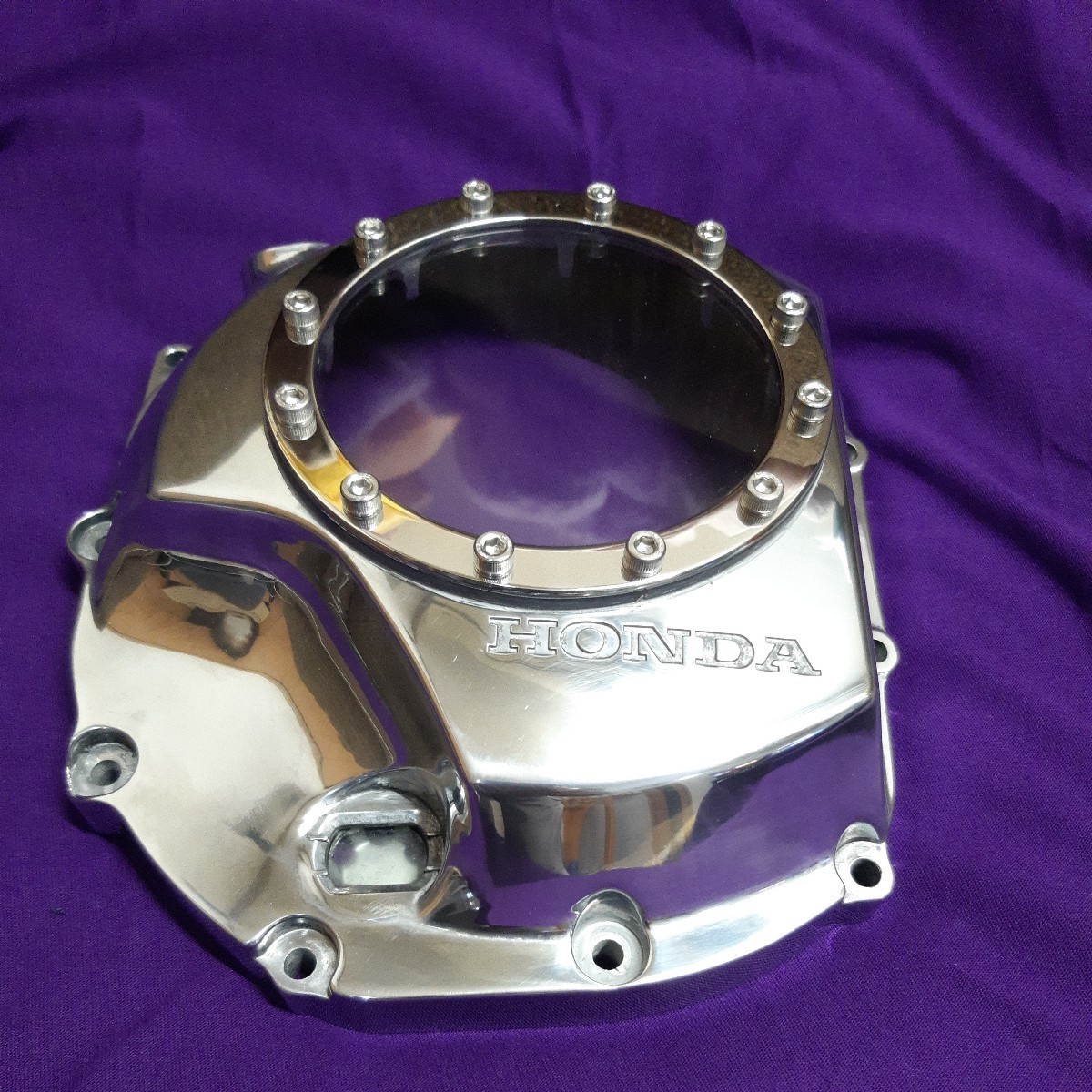 ☆ホンダ☆HONDA X4 スケルトンクラッチカバー エンジンカバー SC38 
