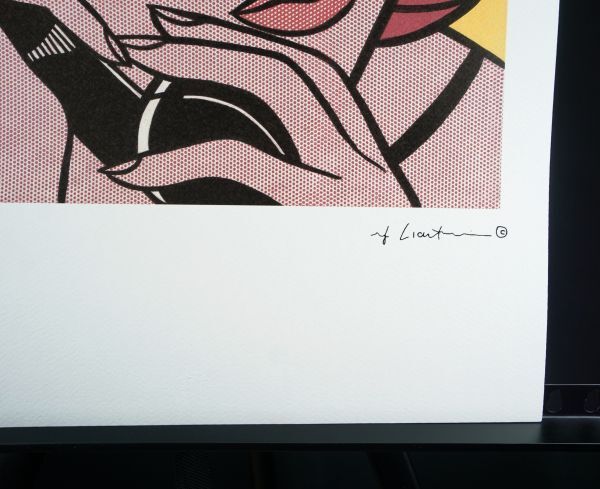 ロイ・リキテンスタイン Roy Lichtenstein リトグラフ ◎ナンバリング