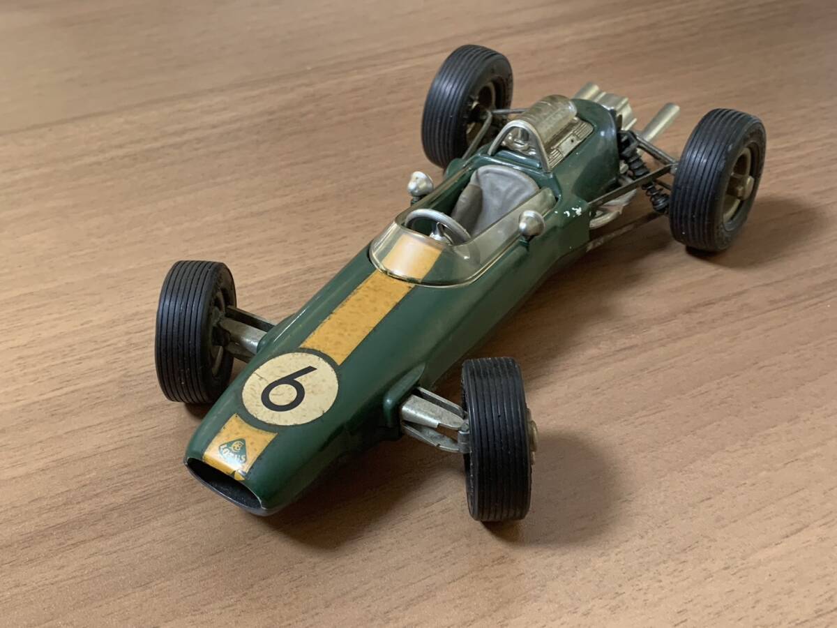 希少】ブリキ おもちゃ ゼンマイ 昭和レトロ ロータス フォーミュラー