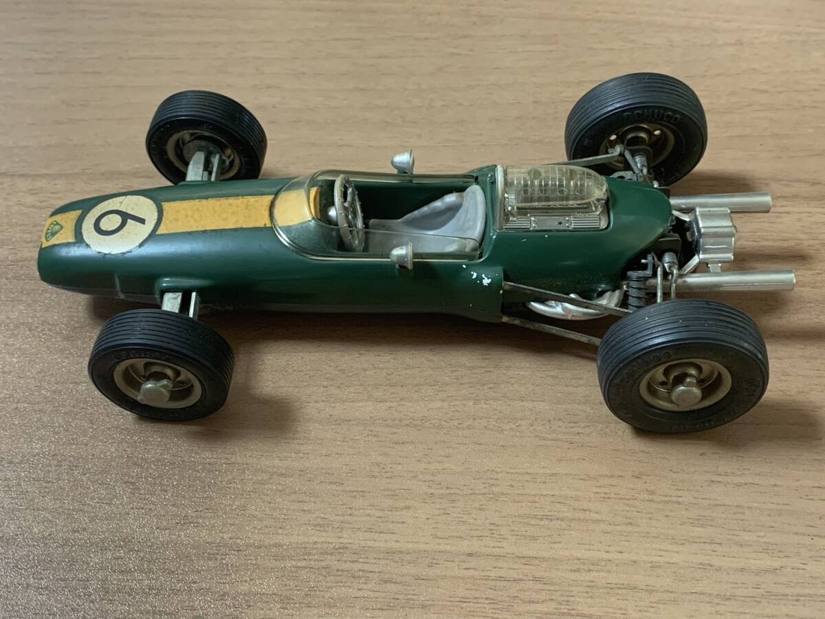 希少】ブリキ おもちゃ ゼンマイ 昭和レトロ ロータス フォーミュラー