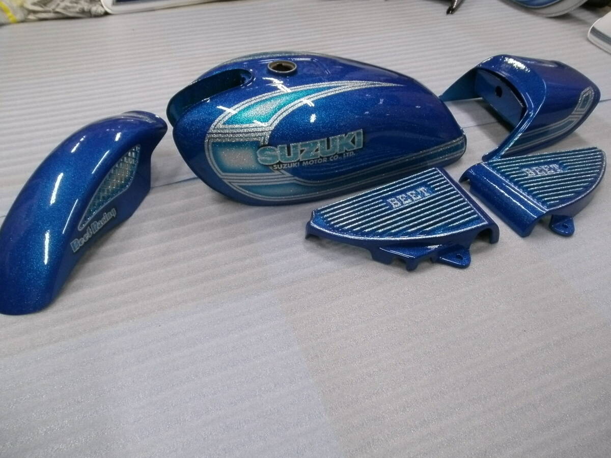 GS400 GS425 カスタムペイント外装セット ほぼNEWペイント GSX400E