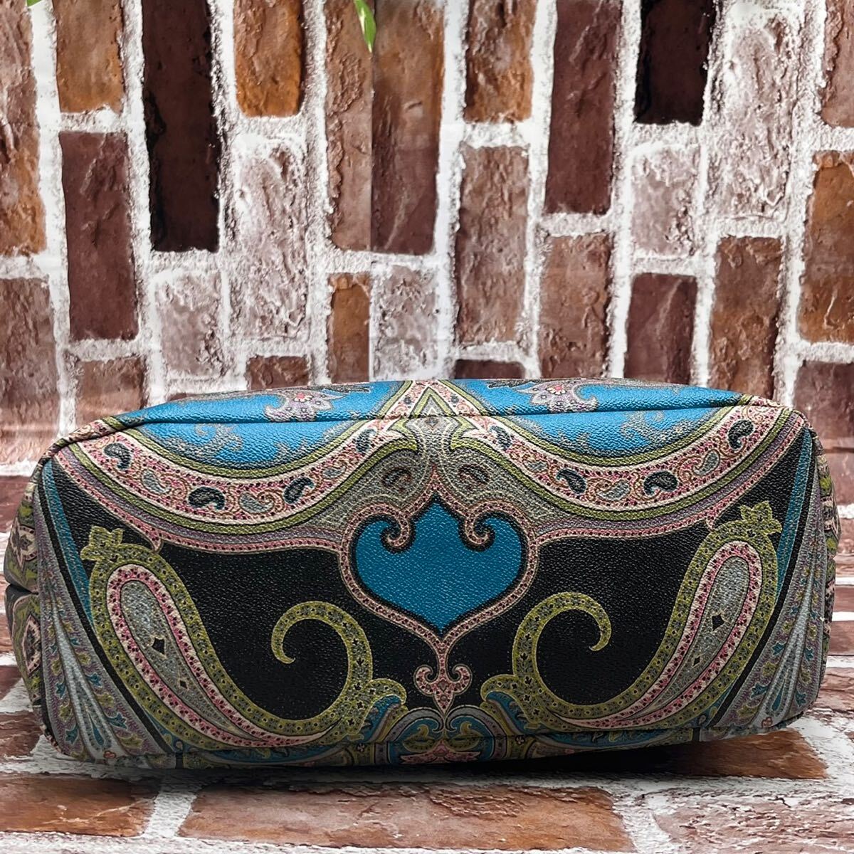 極美品』ETRO エトロ トートバッグ ワンショルダー A4収納可能